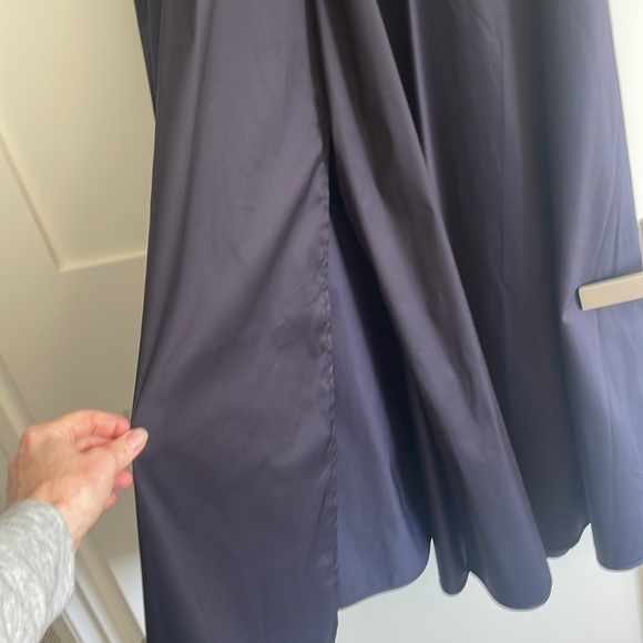 COS navy sleeveless maxi dress with front pleats Sz 2 NWT - Picture 8 of 8